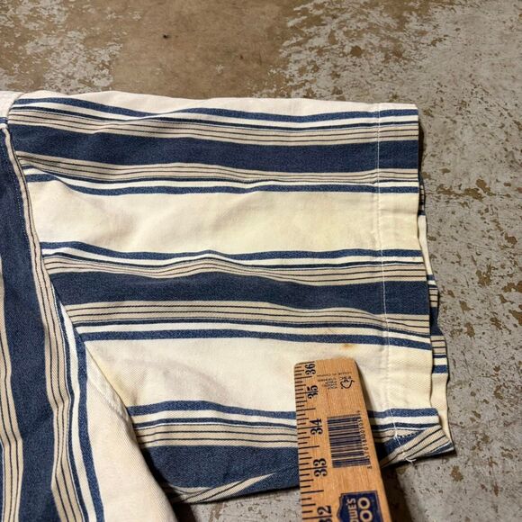 Faded-glory Men's White and Blue Shirt - Picture 7 of 8